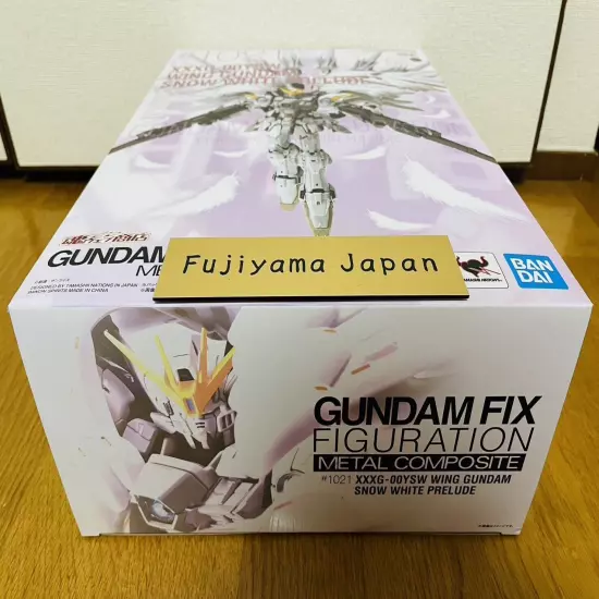 GUNDAM FIX FIGURATION METAL COMPOSITE WING GUNDAM SNOW WHITE PRELUDE Bandai