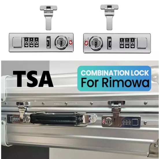 TSA006 Luggage Suitcase Retro Dial Lock Left/Right for Rimowa Replacement Parts