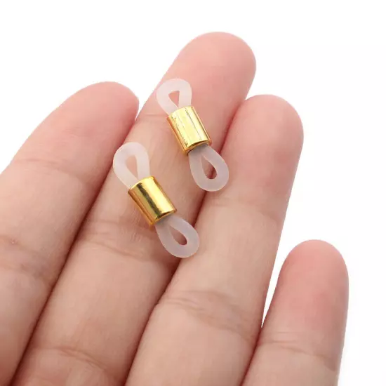 40Pcs Ear Hook Eyeglasses Spectacles Chain Glass Retainer Ends Rope Holder Strap