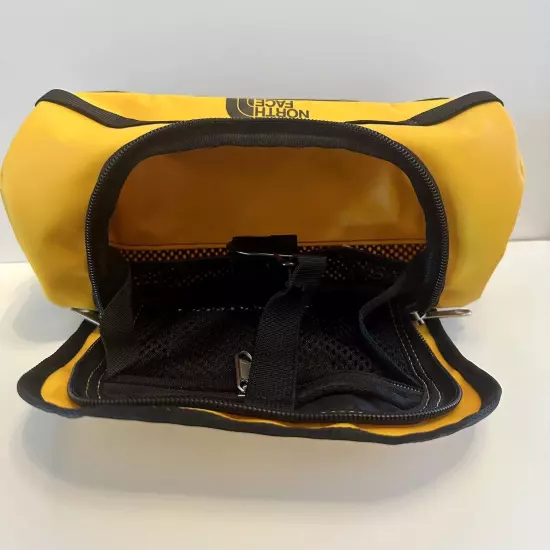 The North Face Base Camp Travel Canister Toiletry Bag Summit Gold NWOT 3.5L