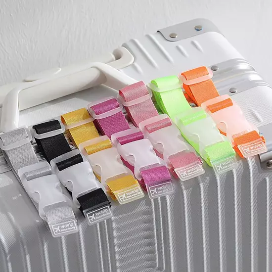 Plastic Luggage Carrying Clip Buckle Luggage Strap Suitcase Travel Accessories