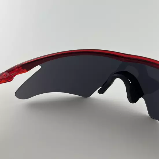 Oakley M Frame Crystal Red Black Iridium Heater Gen 1 Mumbo White Ear Socks 90’s