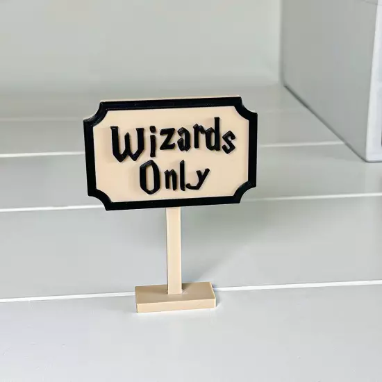 Personalized Wizard Tavern Sign For Fishtanks, Aquariums, Reptiles, Inverts