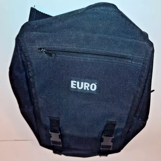 Euro Sling Backpack Small Black Travel Business School Adventure Professional