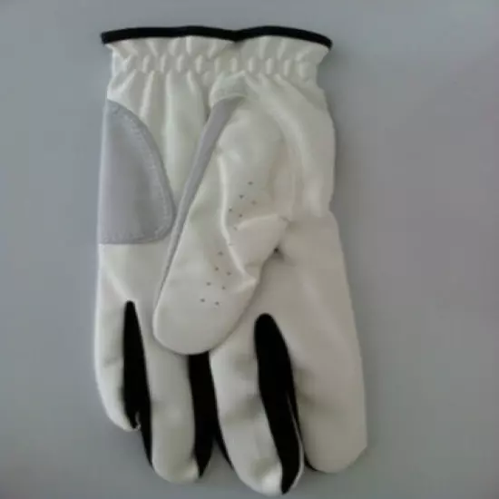 Mens Golf Gloves Medium/Large Left Hand All-Weather Glove White