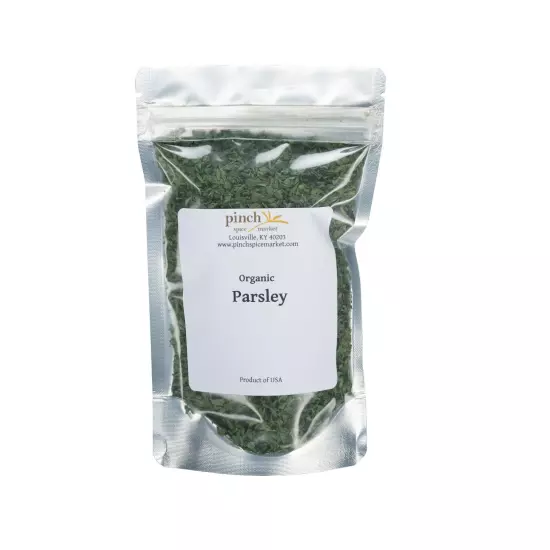 Organic Parsley Leaf-Sourced From California, USA-Bright Green and Full Flavored