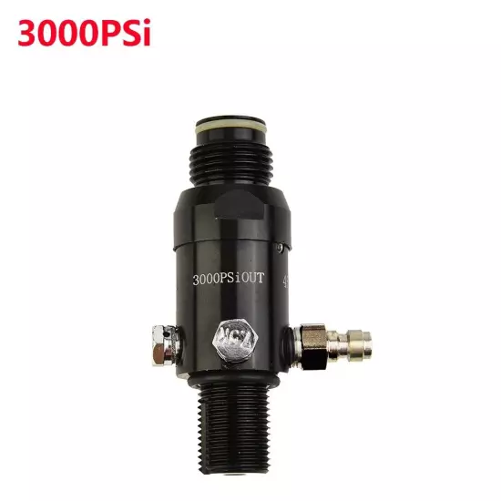 High Pressure Air Tank Regulator HPA 800-3000psi Output M18x1.5-Thread