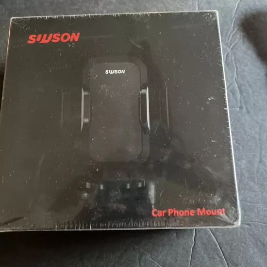 SUUSON Car Phone Mount, Dash and Windshield. Gray. Strong Absorption. Free ship