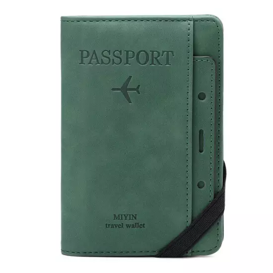 Passport Holder:Family Travel Wallet RFID Document Passport Holder Organizer Bag