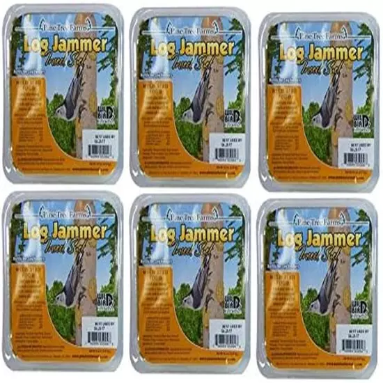 6 Pack of Log Jammer Insect Suet