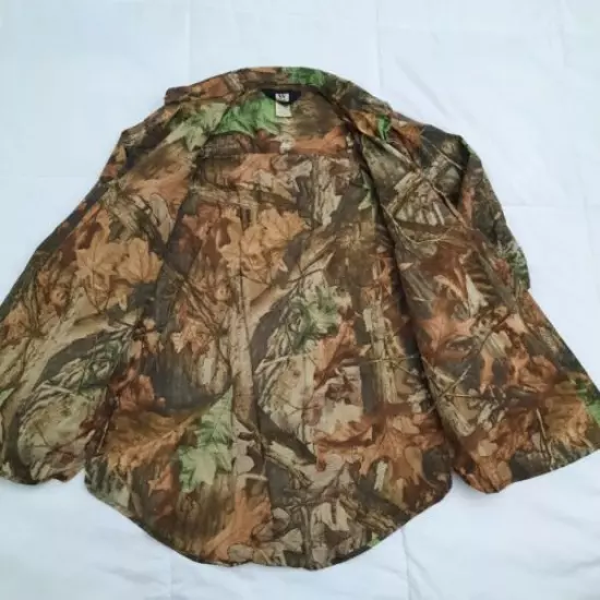 Vtg Walls Realtree Timber Advantage Camo Shirt Button Up Sz Medium Regular GUC!!