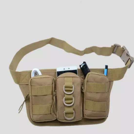 Outdoor Utility Tactical Waist Pack Pouch Military Camping Hiking Waist Pack