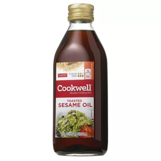 Toasted Pure Sesame Oil, 17 Oz