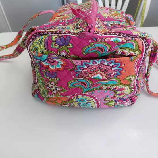 Vera Bradley Pink Swirls Set Lg Duffel, Miller Tote & LG Cosmetic 