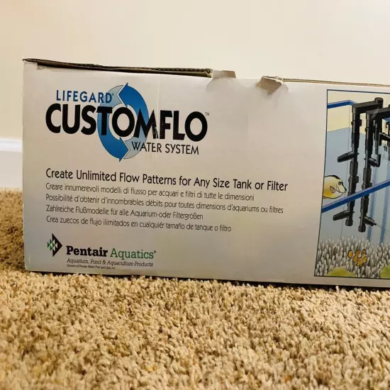 Lifegard Aquatics Customflo Water System Complete Kit