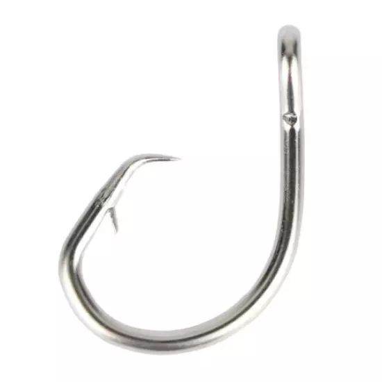 25pcs Saltwater Stainless Steel Fishing Hooks 8/0-12/0 Tuna Circle Big Game Hook