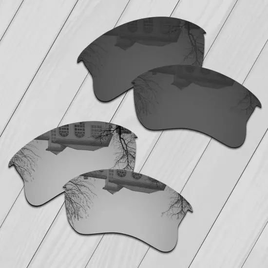 POLARIZED Replacement Lenses For-Oakley Flak Jacket XLJ Anti-Scratch Opt