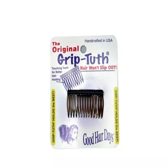 The Original Grip-Tuth® Good Hair Days Tuck Side Combs Made in USA Mix&Match