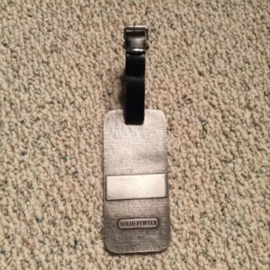 Blackwolf Run Golf Course, Pewter Bag Tag - Kohler, WI. New Old Stock, Rare,