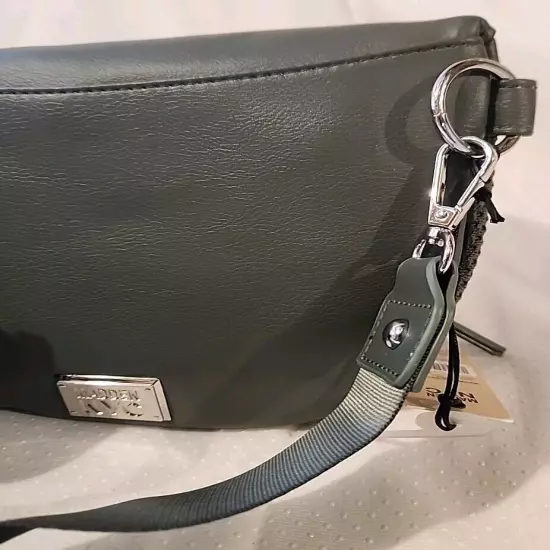 Madden NYC Shoulder Strap bag/Purse. Color: Amy Green.