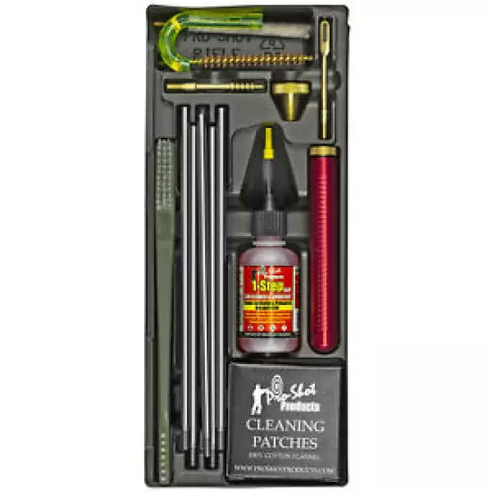 Pro-Shot Products Classic Box Rifle Cleaning Kit, .22/.223 Cal R22KIT