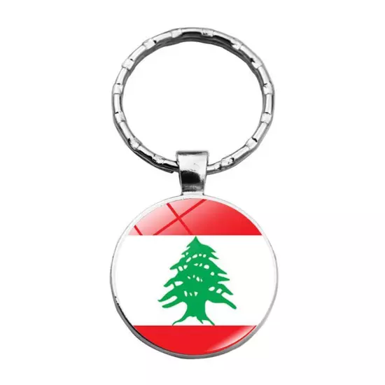 Lebanon Ethnic Keyrings Jewelry Alloy Keychains Adorment GXD