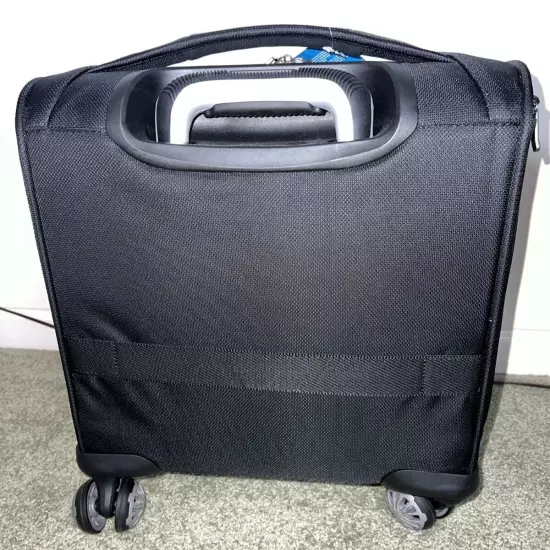 SAMSONITE Duodrive 105253-1041 Black 2.9 lb 14 in Laptop MD Carry-on NWT