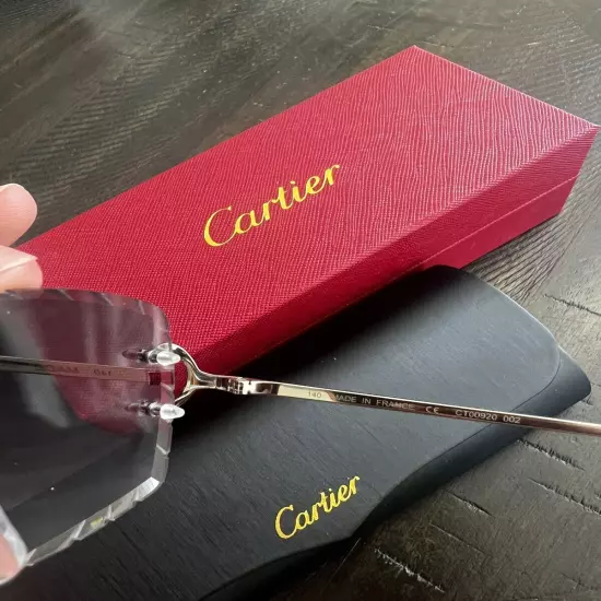 cartier Eyeglasses Diamond Cut C Dcor