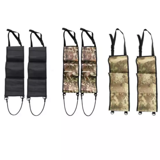 Front Seat Back Rest Pocket Gun Sling Rack Camouflage Hanging Bag For Car Truck 