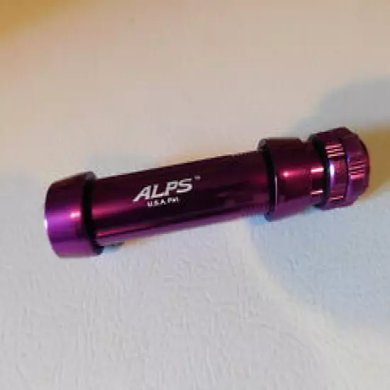 ALPS centra-lock PURPLE CAH16M aluminum reel seat for rod building