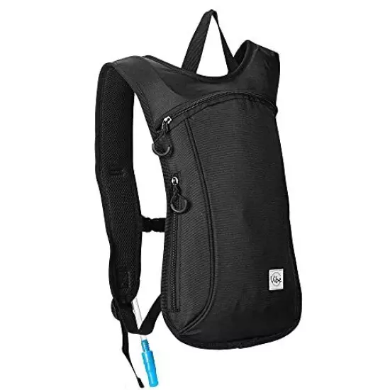 Vibe Hydration Backpack Pack From Recycled Polyester 2l Bladder For Women Men 