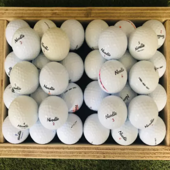 36 Near Mint Noodle 5A/4A Used Golf Ball Assorted mixed models