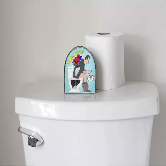 Toilet Timer (Dad), Funny Gift for Men, Husband, Dad, Birthday, Christmas, More