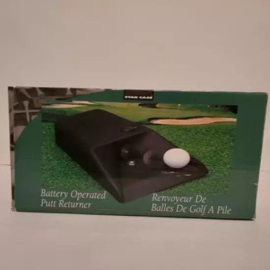 Star Case Battery Operated Putt Returner automatic practice Golf anywhere Gift