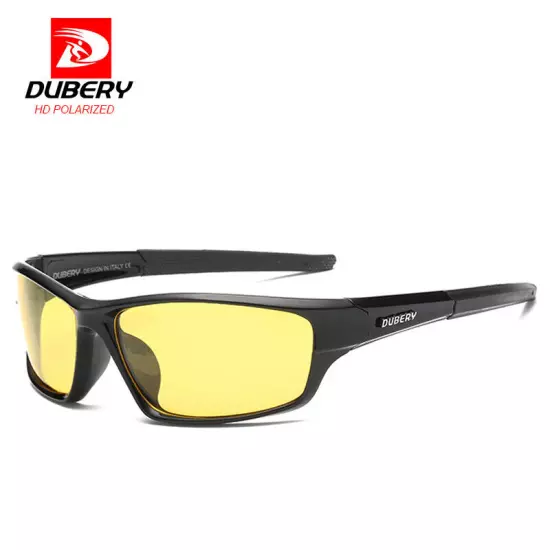 DUBERY Polarized Sports Sunglasses for Men Women Cycling Fishing Driving Glasses