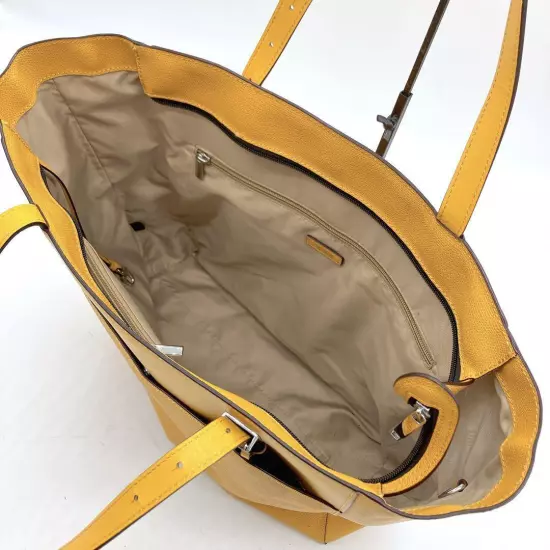 Tumi Tote Bag Sink Nora Leather Yellow Shoulder