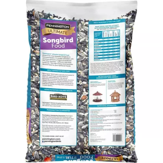 Ultimate 7 lb. Songbird Blend Bird Seed Food