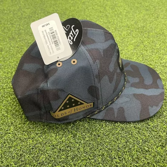 Titleist Boarkwalk Rope Folds Of Honor Black Camo Army Green Golf Hat