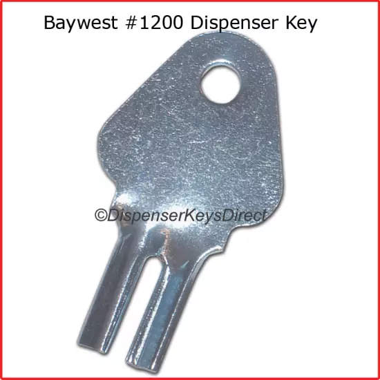 Baywest #1200 Dispenser Key - (24/pc.) "Master Pack"