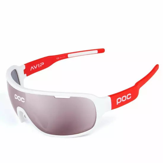 POC Polarized Sports cycling Sunglasses bike glasses riding goggles with 5 lens