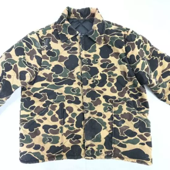 Unbranded Mens Camouflage Hunting Jacket Insulated Full Zip Large