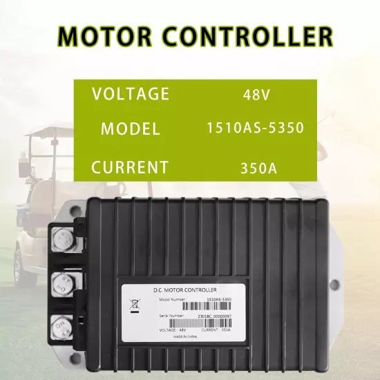 48V 350A IQ Controller for Curtis Club Car 101956501 DS Precedent 1510AS-5350