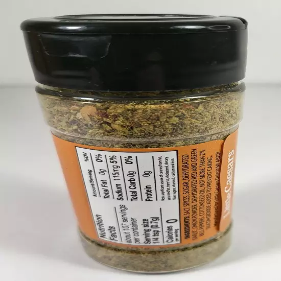 Little Caesars ZAP PAK! Special Pizza Seasoning Blend Spice Mix Pack Bottle