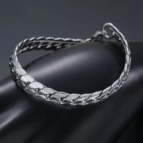 Bracelet Cuban Chain Style Bracelet Stainless Steel Men's Jewelry Fashion New