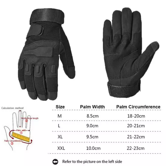 Tactical Gloves Tough Outdoor Military Combat Gloves Full Finger Cycling Gloves