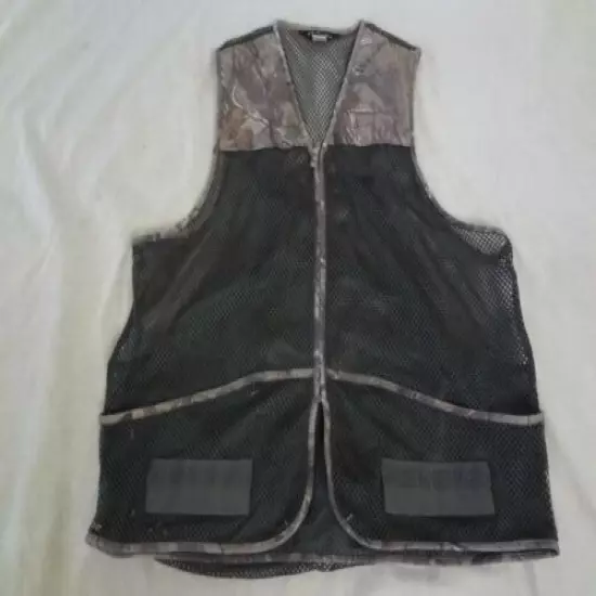 Walls XL Camo Realtree Mesh Vented Hunting Vest Zipper Front