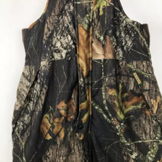 Remington Mossy Oak Insulated Camo Bib Pants Overalls XL