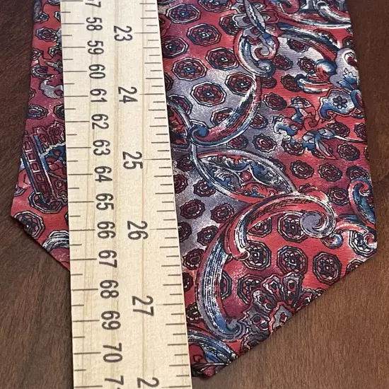 Bill Blass, Red, Blue, Men’s Neck Tie