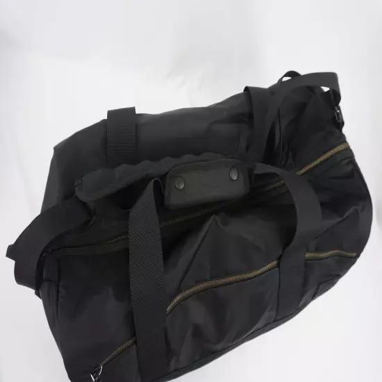 Adidas Originals Men's Creator Black Duffel Bag W/ Laundry Drawstring Bag 