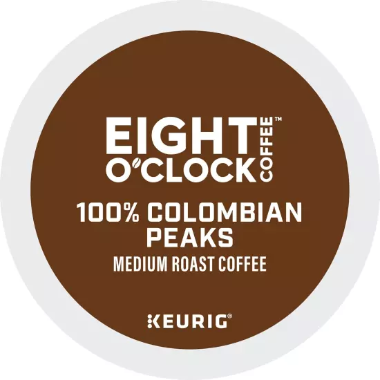 Colombian Peaks Keurig Single-Serve K-Cup Pods, Medium Roast Coffee, 96 Count